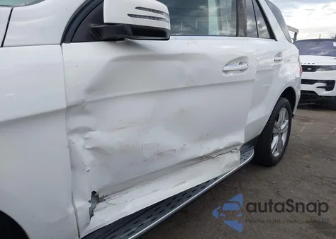 2015 Mercedes-Benz Ml 350 4Matic из США, поврежденный, VIN 4JGDA5HB6FA582881